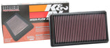 K&N 17-18 Peugeot 3008 L4-2.0L DSL Drop In Air Filter - 33-3122