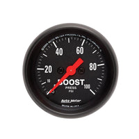 Autometer Z Series 52mm 0-100 PSI Mechanical Boost - 2618