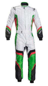 Sparco Suit X-Light KS7 52 Wht/Grn - 002336BIVD52
