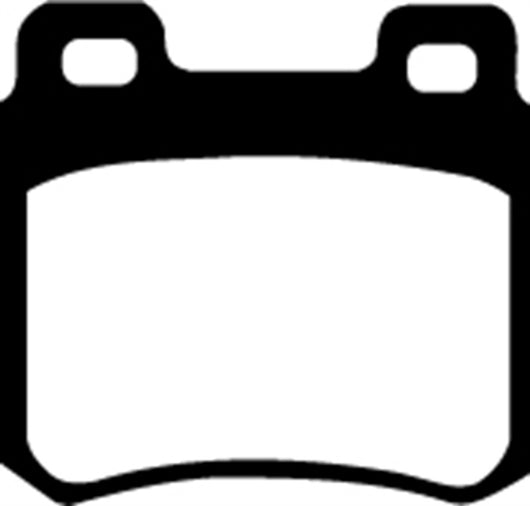 EBC 94-95 Mercedes-Benz C220 (W202) 2.2 Redstuff Rear Brake Pads - DP3671C