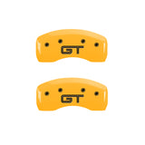 MGP 4 Caliper Covers Engraved Front & Rear MGP Black finish silver ch - 10017SMGPBK