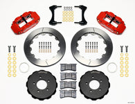 Wilwood Narrow Superlite 6R Front Hat Kit 12.88in Red 2006-Up Civic / CRZ - 140-11978-R