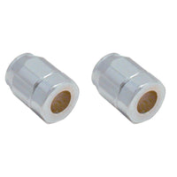 Spectre Magna-Clamp Hose Clamps 5/32in. (2 Pack) - Chrome - 1168