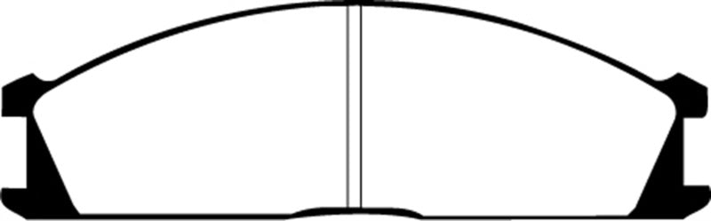 EBC 92-97 Subaru SVX 3.3 Greenstuff Front Brake Pads - DP2691