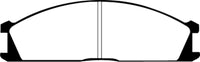 EBC 92-97 Subaru SVX 3.3 Greenstuff Front Brake Pads - DP2691