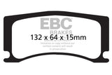 EBC 08-09 Jaguar XKR 4.2 Supercharged (Portfolio) Yellowstuff Rear Brake Pads - DP42112R