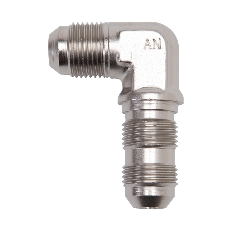 Russell Performance -8 AN 90 Degree Flare Bulkhead (Endura) - 661261