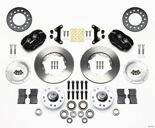 Wilwood Forged Dynalite Front Kit 11.00in 49-54 Chevy / 53-62 Corvette - 140-11811