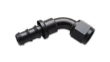 Vibrant Push-On 60 Degree Hose End Elbow FittingSize -4AN - 22604
