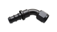 Vibrant Push-On 60 Degree Hose End Elbow FittingSize -4AN - 22604