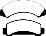 EBC 87-88 Ford Aerostar 2.3 Ultimax2 Front Brake Pads - UD387