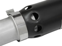aFe LARGE BORE HD 3.5in DPF-Back SS Exhaust w/Black Tip 2016 GM Colorado/Canyon 2.8L (td) - 49-44064-B