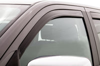 AVS 09-18 Dodge RAM 1500 Quad Cab Ventvisor In-Channel Window Deflectors 4pc - Matte Black - 1774003