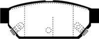 EBC 93-96 Eagle Summit 1.5 Greenstuff Rear Brake Pads - DP2986