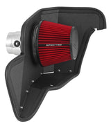 Spectre 15-17 Ford Mustang L4-2.3L F/I Air Intake Kit - Polished w/Red Filter - 9029