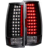 ANZO 2007-2014 Chevrolet Suburban LED Taillights Black G4 - 311142