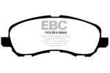 EBC 07-17 Jeep Compass (262mm Rear Rotors) Greenstuff Front Brake Pads - DP71614