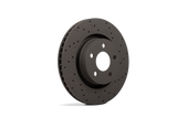 Hawk Talon 1993 Jeep Grand Cherokee Drilled and Slotted Rear Brake Rotor Set - HTC4432