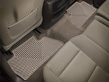 WeatherTech 14+ Chevrolet Silverado Rear Rubber Mats - Black - W311TN