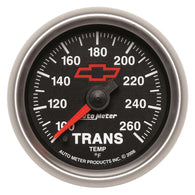 Autometer Full Sweep Electric 52mm 100-260 Deg. F Transmission Temprature Gauge - 3657-00406