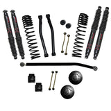Skyjacker Suspension Lift Kit 3.5in Fr 2in Rr w/ Black Max Shocks 2020 Jeep Gladiator JT - Rubicon - G350RPBLT