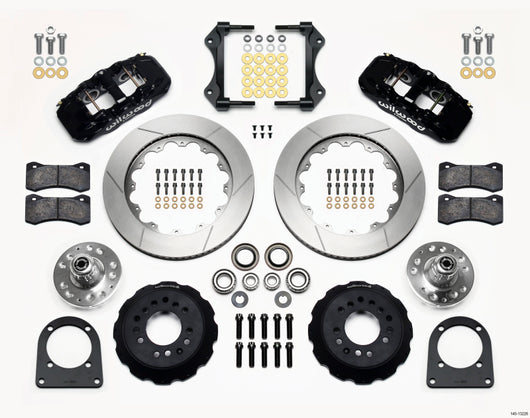 Wilwood AERO6 Front Hub Kit 14.00in TCI-IFS 71-78 (Pinto Based) - 140-13226