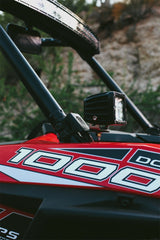 Rigid Industries 2014-2015 Polaris RZR XP1000 Single A Pillar D/DXL/SR-M/SR-Q-Series Mount Bracket - 46526