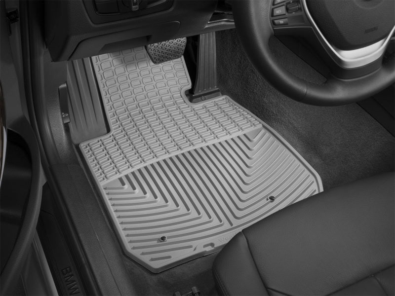 WeatherTech 12+ BMW 3-Series (F30) Front Rubber Mats - Grey - W267GR