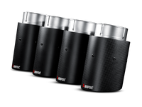 Akrapovic 11-17 BMW M5 (F10) Tail Pipe Set (Carbon) - TP-CT/10