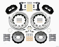 Wilwood Narrow Superlite 6R Front Hat Kit 14.00in Drilled 1999-2012 Subaru WRX w/Lines - 140-12875-D