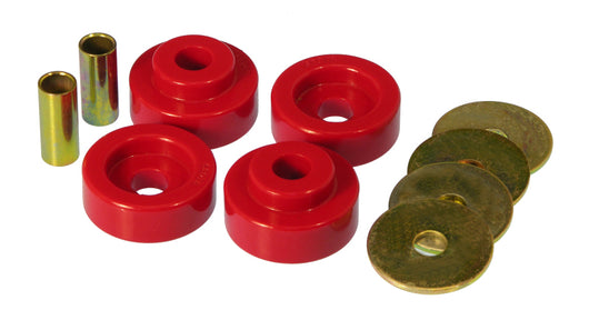Prothane 73-79 Chrysler B-Body Torsion Bar X-Member Mount - Red - 4-106