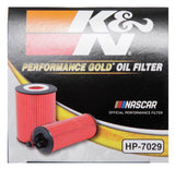 K&N Performance Oil Filter for Hyundai/Kia 3.8L V6, 4.6L/5.0L V8 - HP-7029