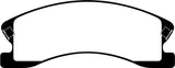 EBC 99-04 Jeep Grand Cherokee 4.0 (Akebono) Greenstuff Front Brake Pads - DP61664
