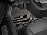 WeatherTech 2019+ Chevrolet Silverado 1500 Crew Cab Front Rubber Mats - Cocoa - W489CO
