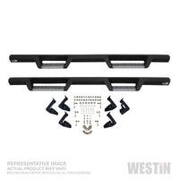 Westin/HDX Stainless 15-18 Ford F-150 SC/17-18 F-250/F-350 CC Drop Nerf Step Bars - Textured Black - 56-139452
