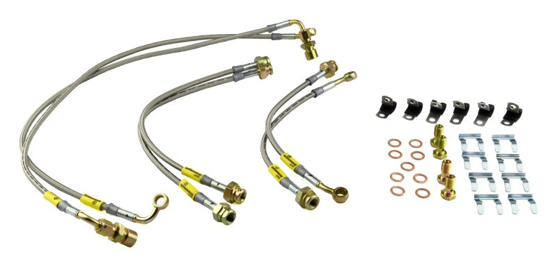 Goodridge 00-06 Tahoe / 00-07 Suburban / 00-05 Escalade All w/ Stablia Track Brake Lines - 14196