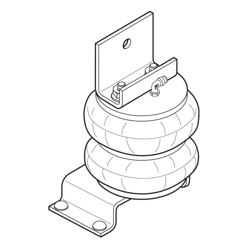 Firestone Ride-Rite Air Helper Spring Kit Front 90-07 F35 (W217602070) - 2070