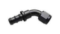Vibrant Push-On 60 Degree Hose End Elbow FittingSize -4AN - 22604