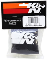 K&N Precharger Air Filter Wrap Black for 68-72 Honda CB350/CL350 / 87-02 Yamaha YFZ350 Banshee - RU-0210PK