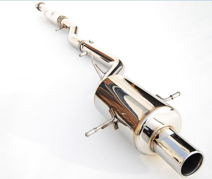 Invidia 04-08 Subaru Forester XT G200 Rolled Stainless Steel Cat-Back Exhaust - HS04SFRG2S