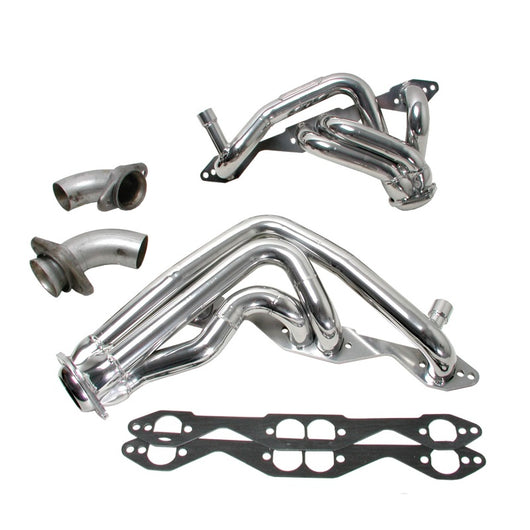 BBK 93-96 Chevrolet Impala SS Shorty Tuned Length Exhaust Headers - 1-5/8 Chrome - 1595