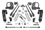 Fabtech 10-16 Ford F350/450 4WD 8 Lug 6in 4 Link System w/DL 4.0 Coilovers & Rear DL Shocks - K2146DL