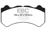 EBC 08-11 Nissan GT-R (R35) 3.8 Twin Turbo (Cast Iron Rotors) Bluestuff Front Brake Pads - DP51983NDX