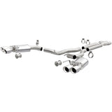 MagnaFlow SYS Cat-Back 2018 Ford Mustang GT 5.0L Competition Dual Exit Polished 4in Tips - 19368