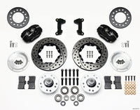 Wilwood Forged Dynalite Front Kit 11.00in Drilled 74-80 Pinto/Mustang II Disc Spindle only - 140-11017-D