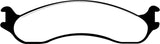 EBC 98-03 Dodge B250 B2500 Cargo 2500 Van 3/4 Ton Ultimax2 Front Brake Pads - UD655