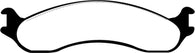 EBC 98-03 Dodge B250 B2500 Cargo 2500 Van 3/4 Ton Ultimax2 Front Brake Pads - UD655