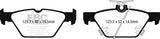 EBC 15-17 Subaru Legacy / 15-17 Subaru Outback Yellowstuff Rear Brake Pads - DP42257R