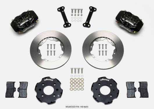 Wilwood Forged Dynalite Front Hat Kit 11.00in Integra/Civic w/Fac.240mm Rtr - 140-8695