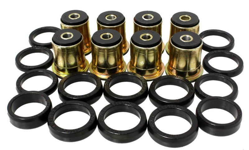 Energy Suspension GM Black Rear End Control Arm Bushng Set w/ Thrust Washer - 3.3132G